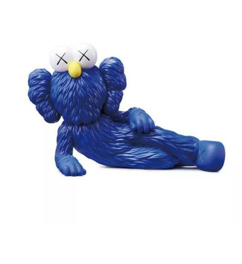 【新品】KAWS time off blue medicom toy カウズ