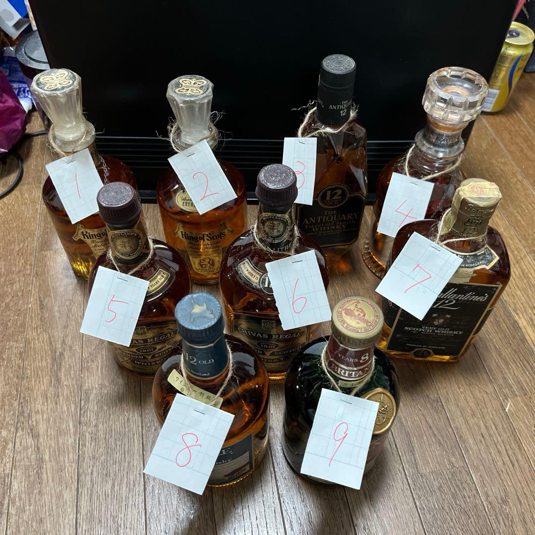 ウイスキー 9本セット