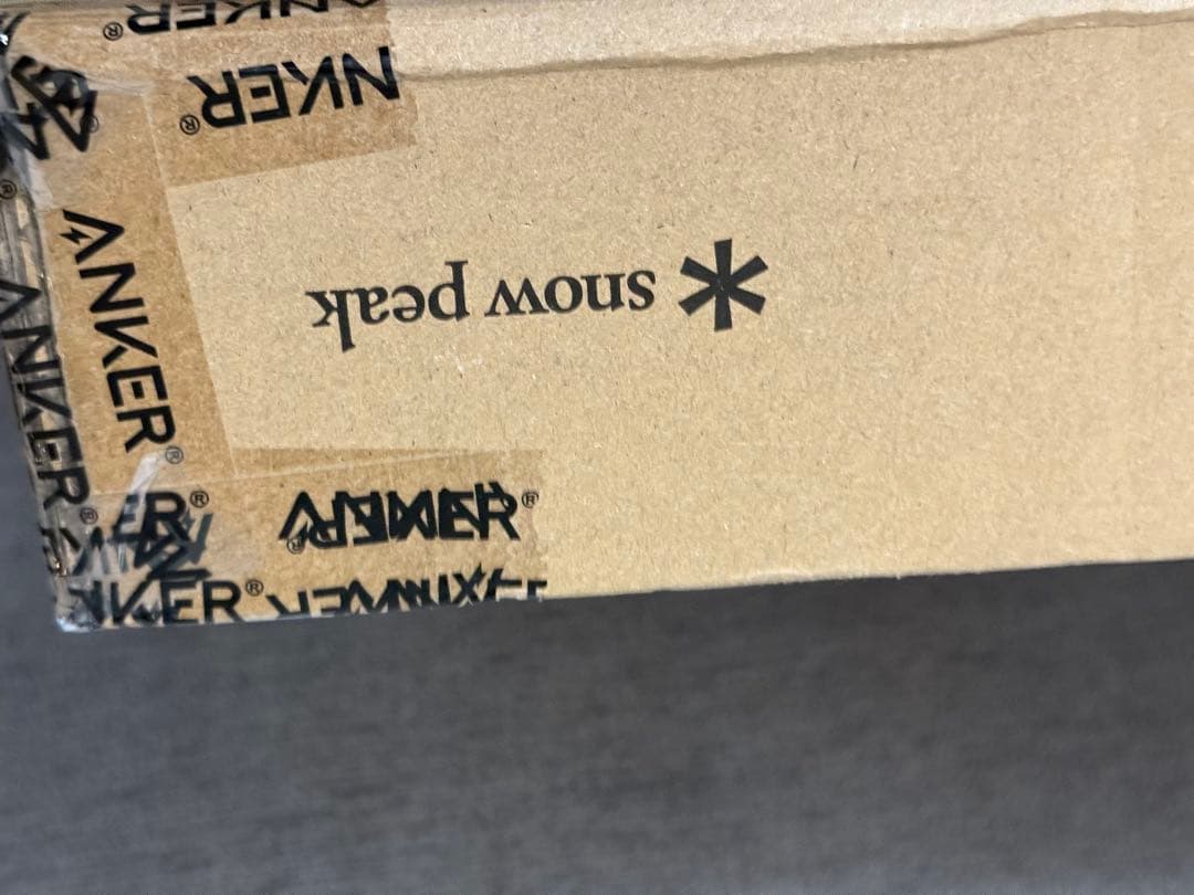 スノーピーク アンカー ソーラーパネル 新品未使用未開封