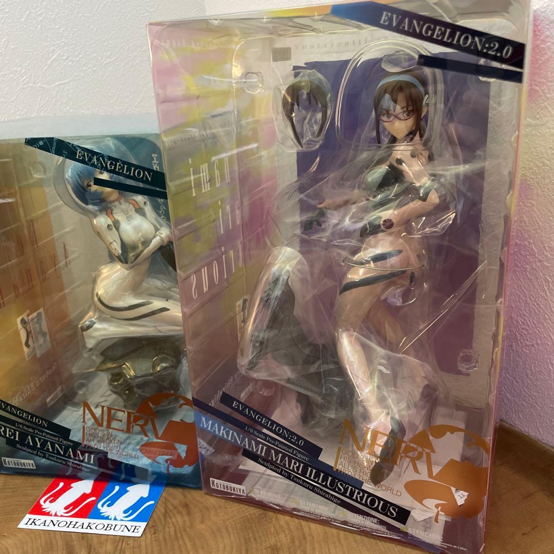 壽屋　エヴァンゲリオン　フィギュア　アスカ　綾波レイ　マリ　新品　未開封　セット