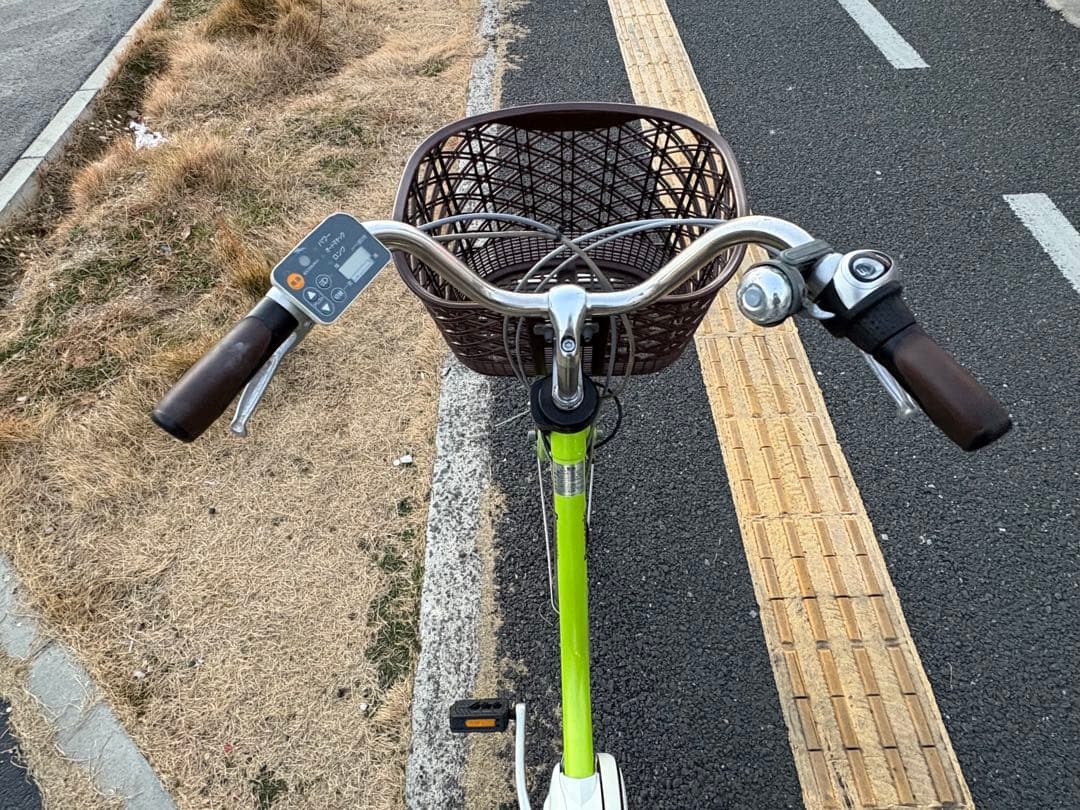 中古Panasonic電動アシスト自転車　8.9Ah4点灯　大阪　091番