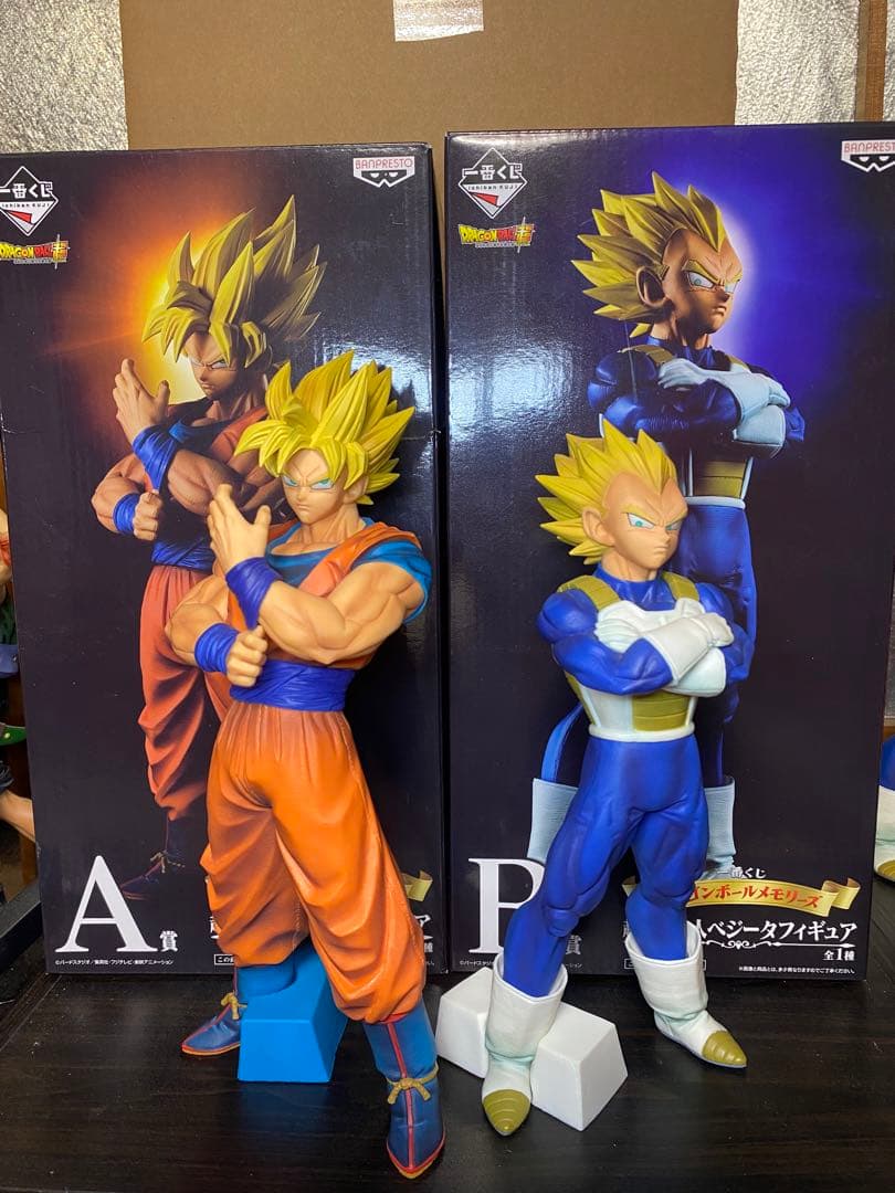 ドラゴンボール ベジータ 孫悟空 一番くじ メモリーズ