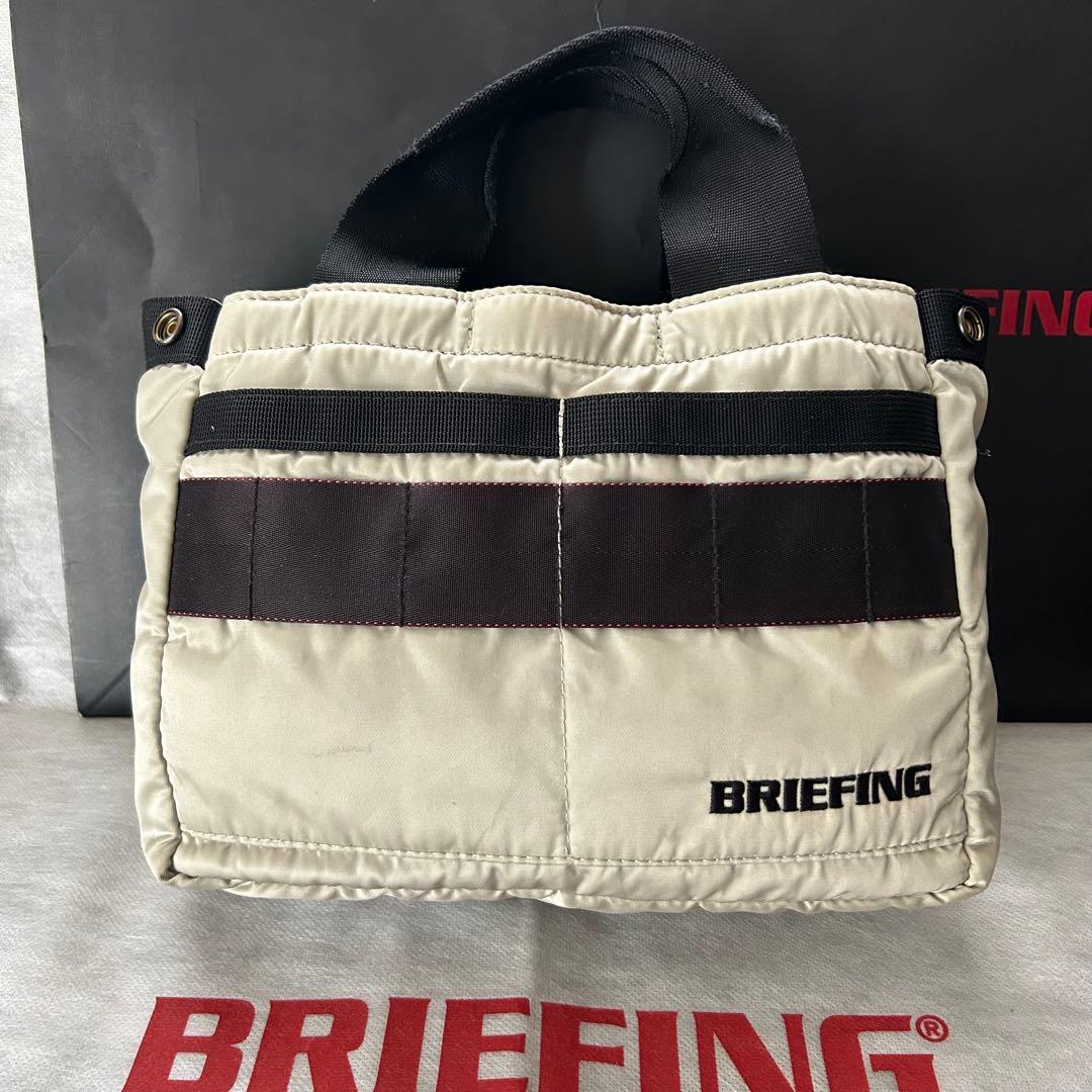 BRIEFING カートバッグ CART TOTE HOLIDAY ホワイト