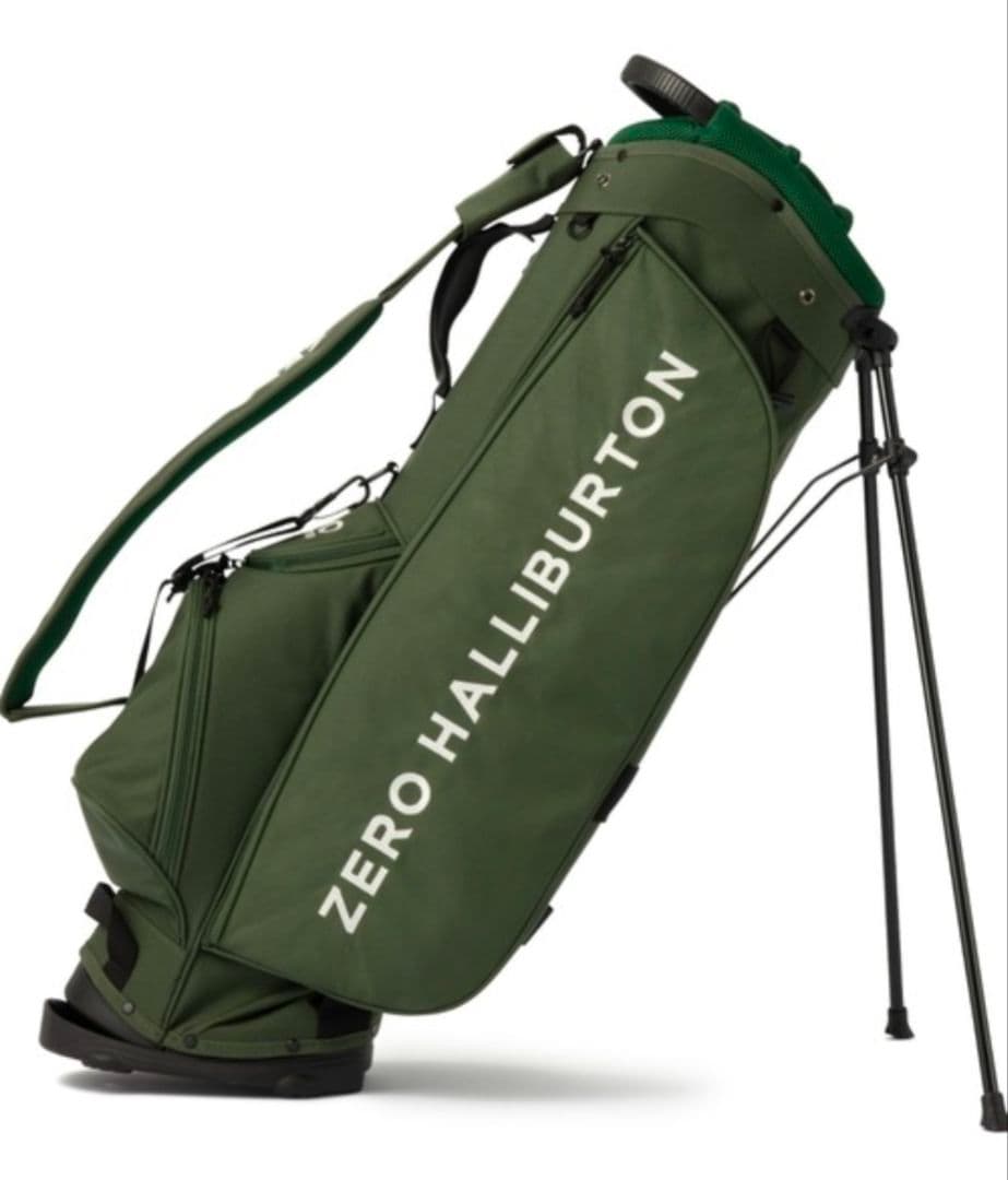 ZERO HALLIBURTON キャディバッグ オリーブ　グリーン