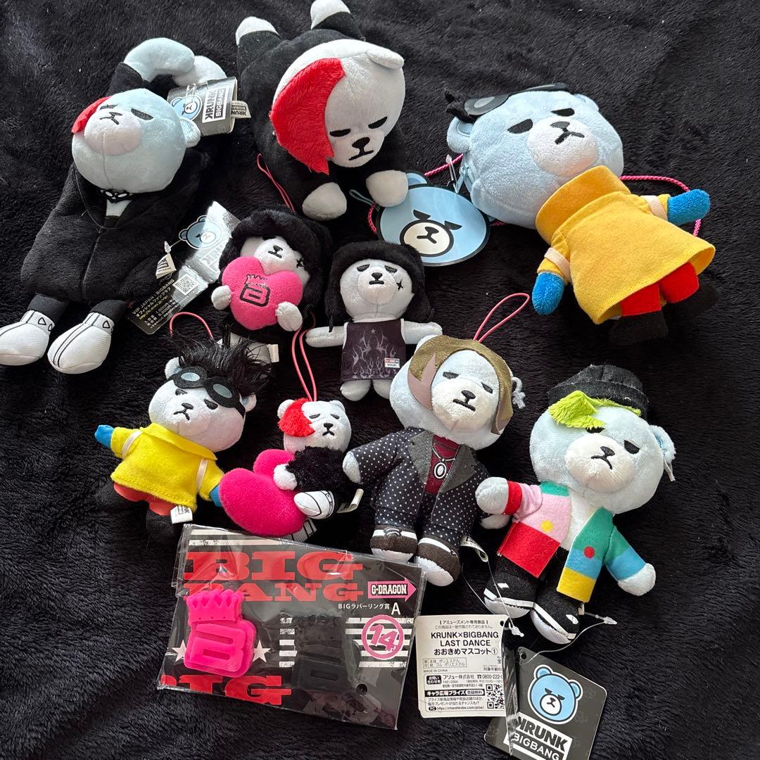 BIGBANG G-DRAGON ジヨン　クランク　ぬいぐるみ