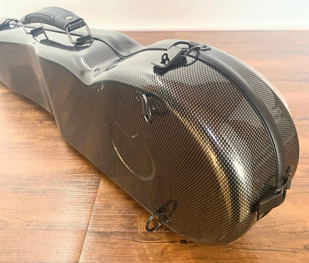 【値下げ！】KYLIESMAN バイオリンケース 4/4 カーボン製 付属品付き