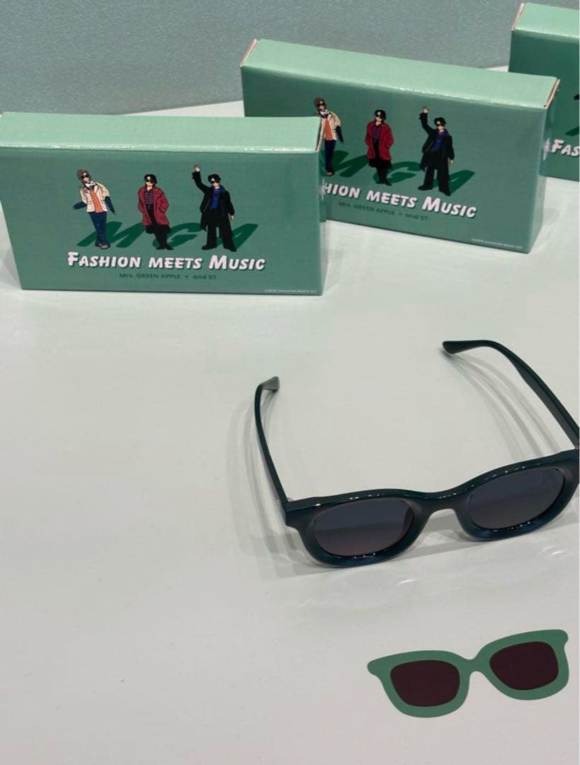 【Mrs. GREEN APPLE × and ST】コラボサングラス 大森元貴