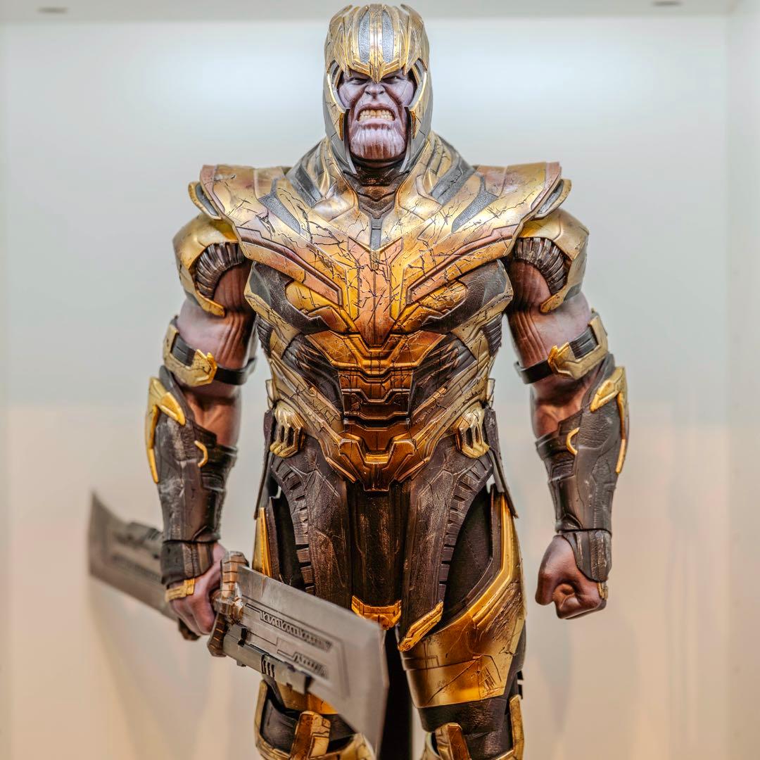 リペイント ダメージカスタム ホットトイズ サノス アベンジャーズ 1/6