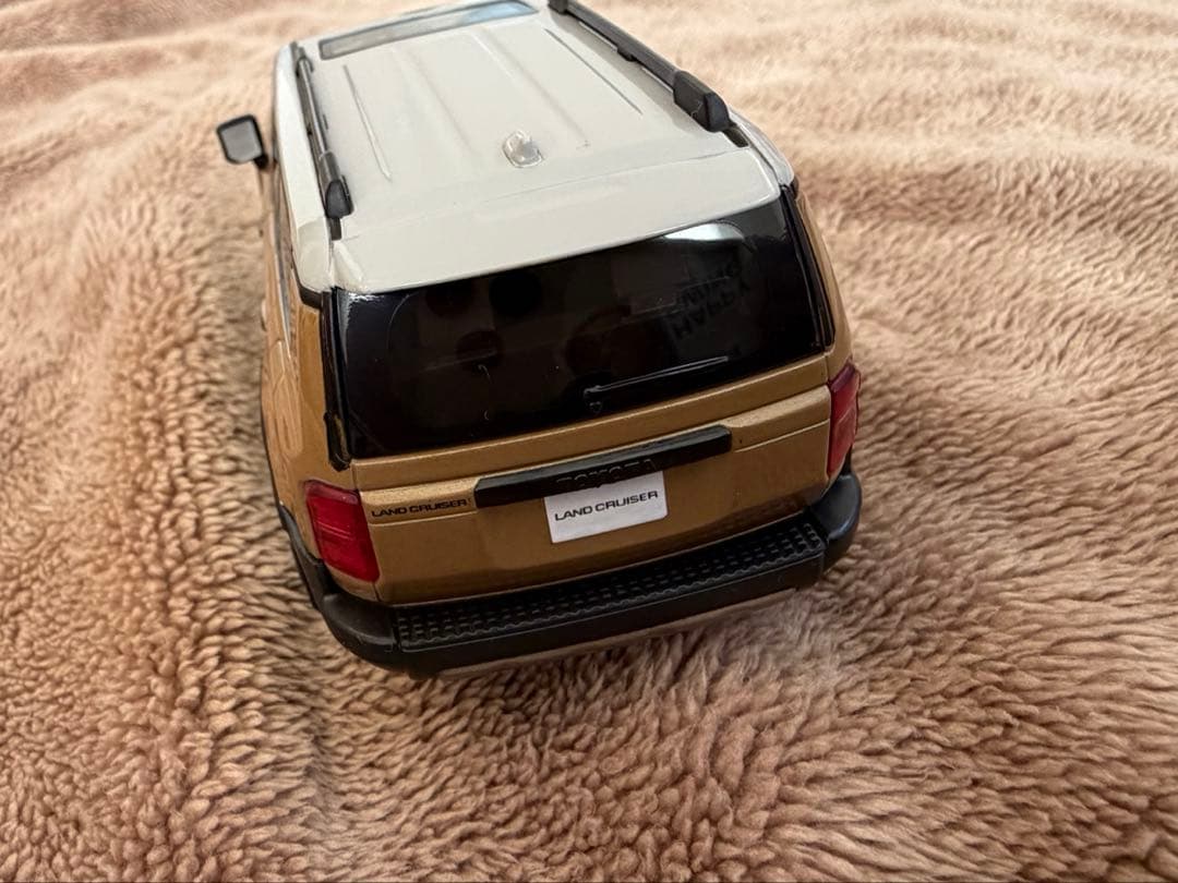 トヨタ ランドクルーザー ランクル250 ミニカー レア サンド×ライトグレー