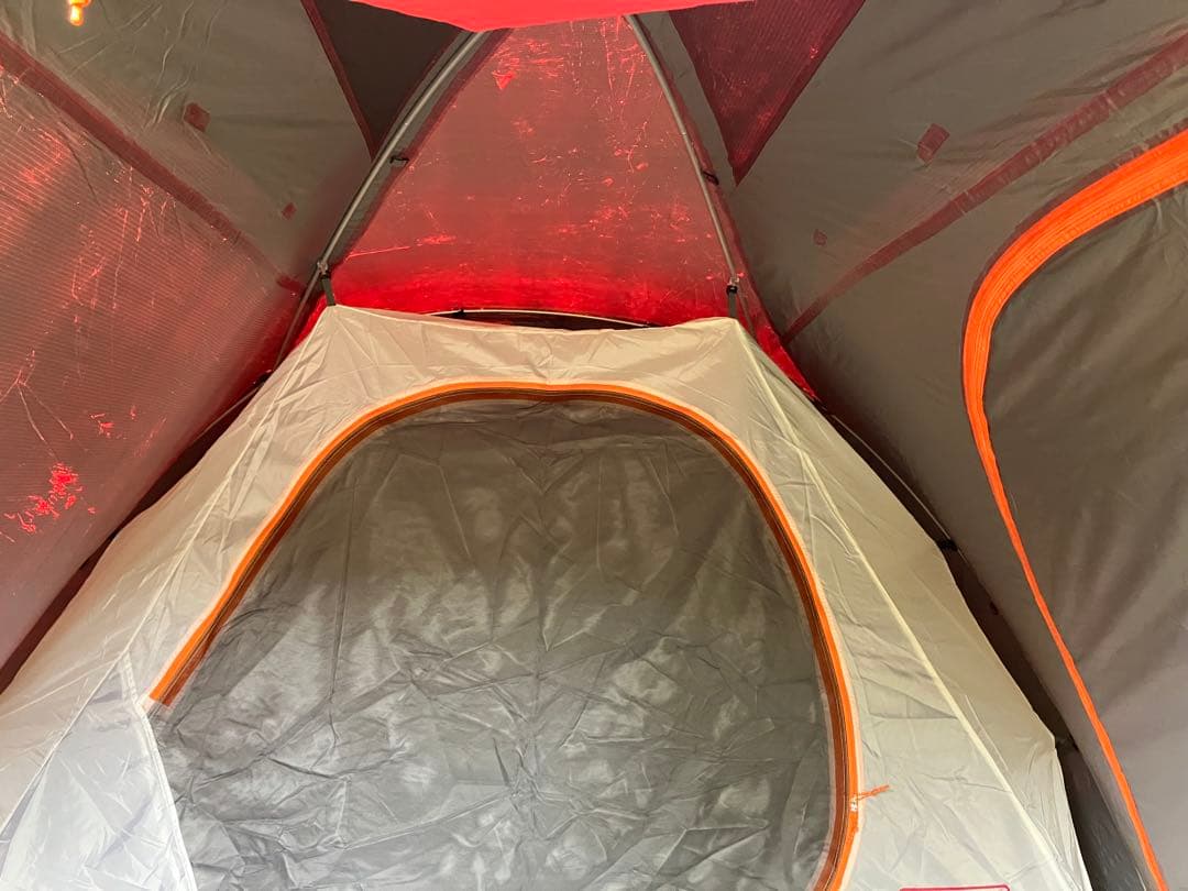 廃盤　Coleman ウィンズ ライト ドーム/LX レッド