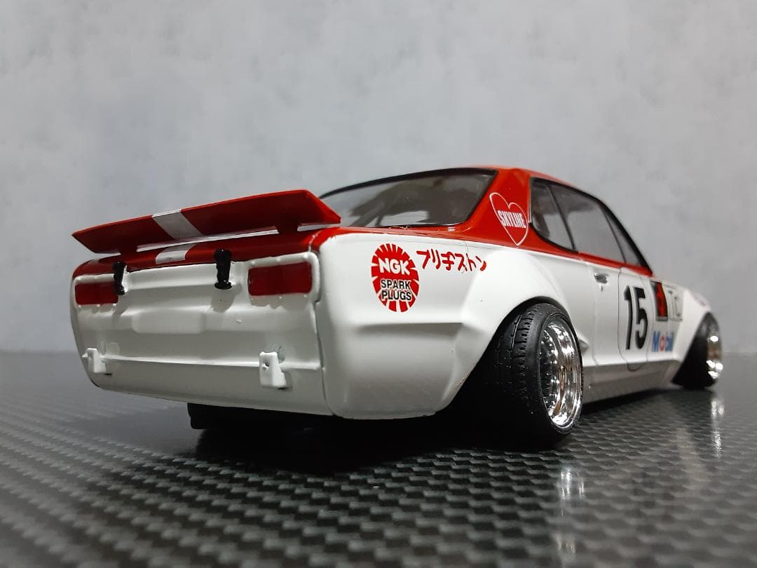 1/24 Hachette Vol.200 日産 箱スカ GT-R カスタム改
