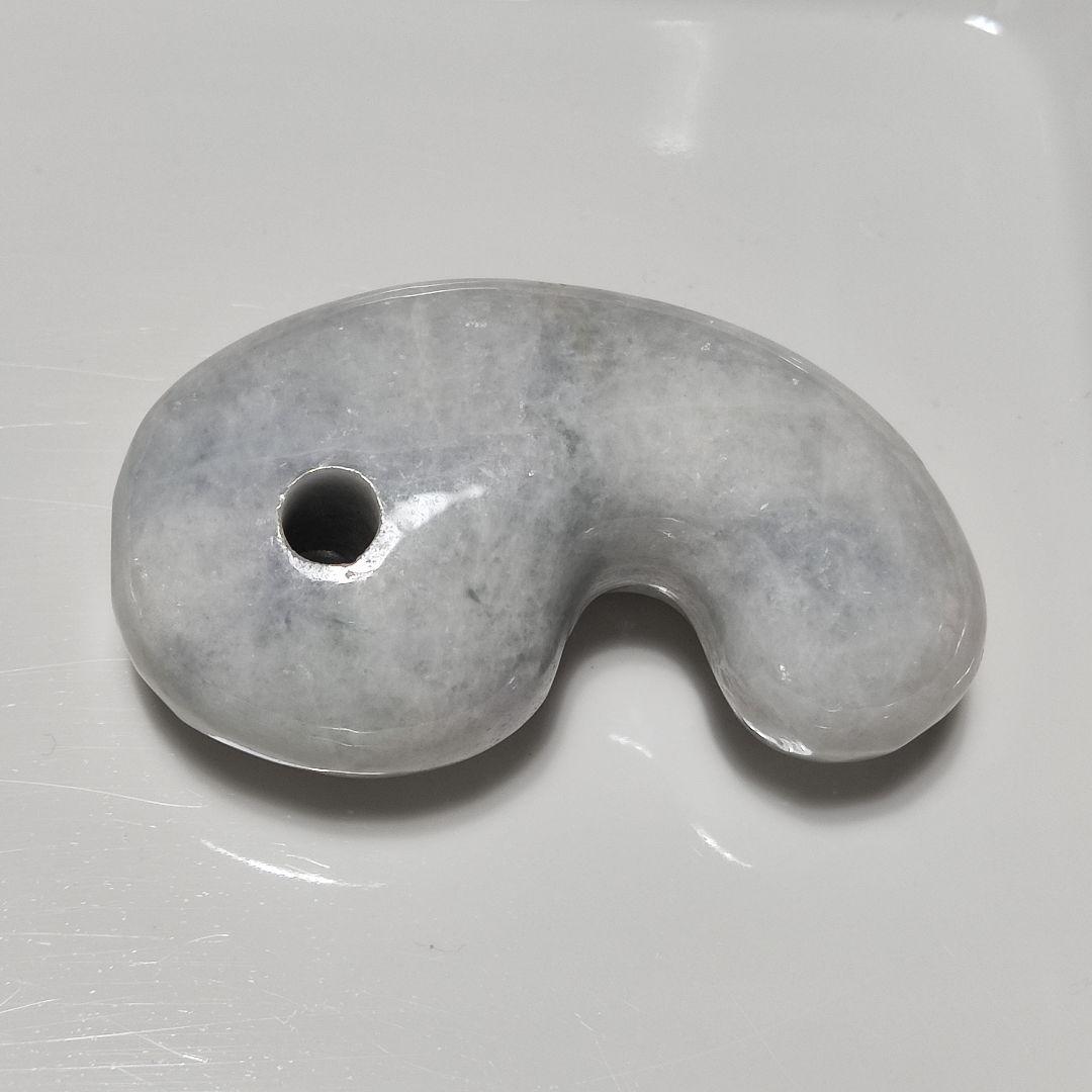 パワーストーン　天然石　勾玉　ミャンマー産　翡翠(ヒスイ)　166g　N.604