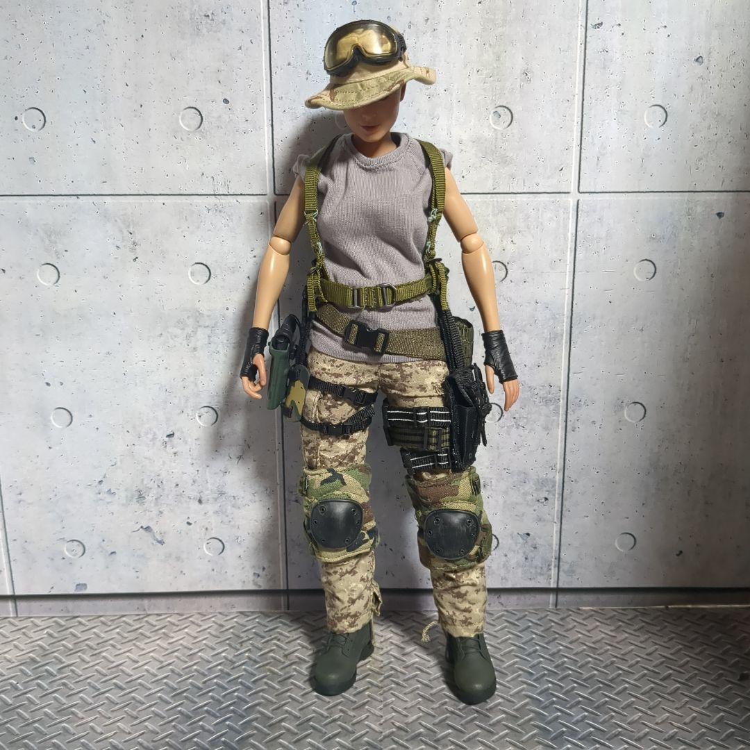 1/6 12インチ 女性特殊部隊カスタムフィギュア CS56