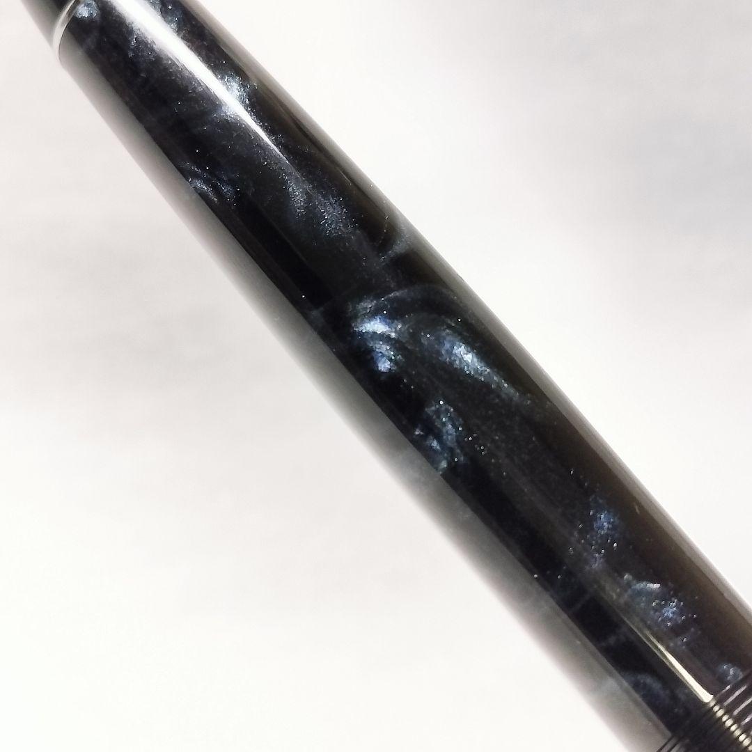 パイロット 万年筆 カスタムヘリテイジSE マーブルブラック 中字