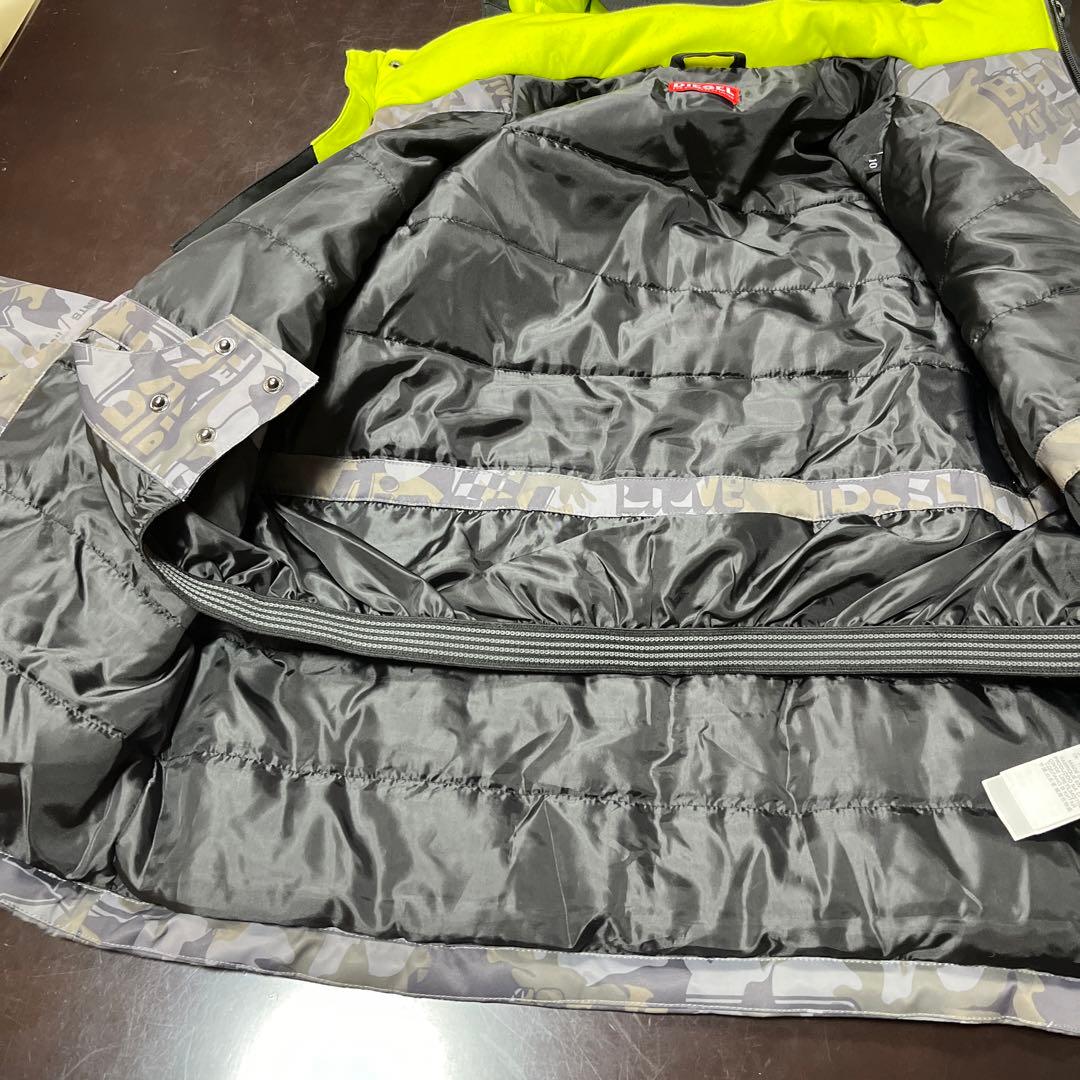 DIESEL 迷彩柄ウィンタージャケット