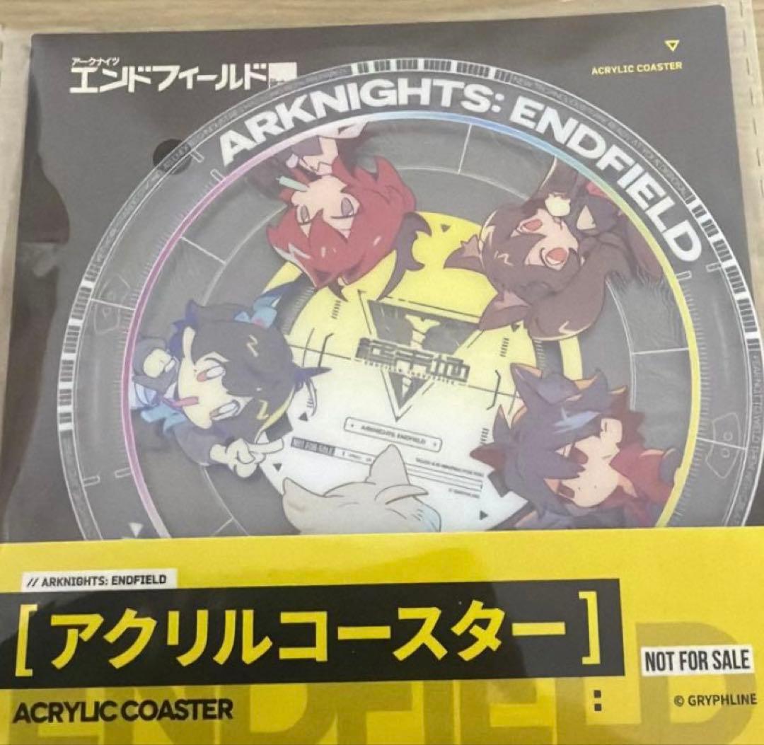 非売品 コミケ c107 アークナイツ エンドフィールド アクリルコースター