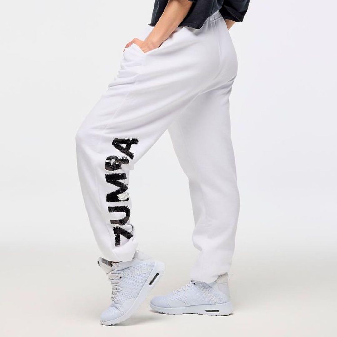 新品　正規品　ズンバ ラスト　M スパンコール　ジョガーパンツ