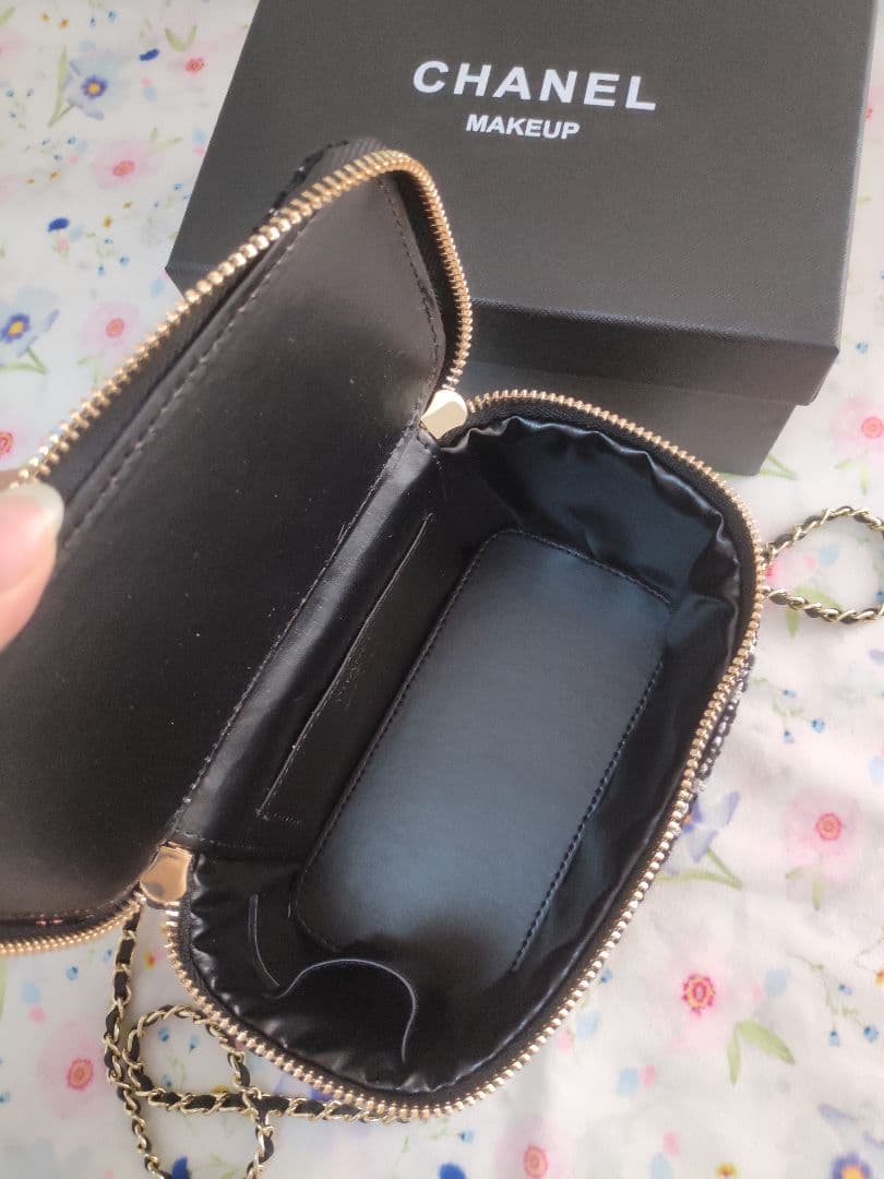 シャネル ツイード チェーンショルダーバッグ ノベルティ