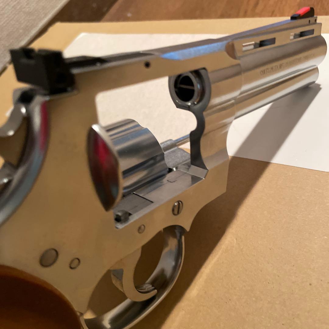 ★未発火中古 タナカワークス コルトパイソン 357マグナム 4インチ カート無