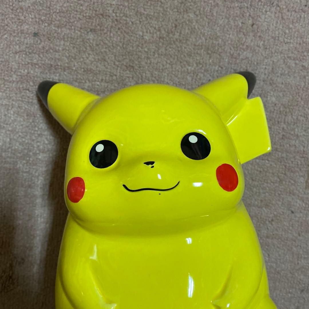 特大　XLサイズ　陶器製 　貯金箱　ピカチュウ　バンク
