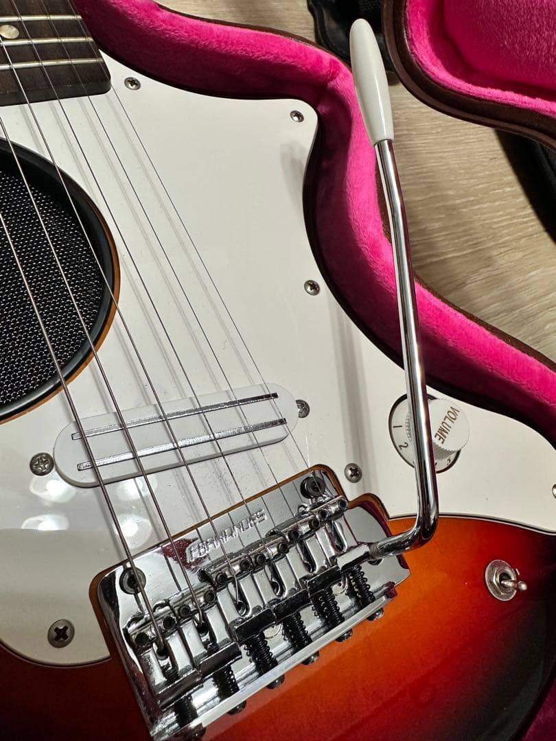 【美品希少フルセット】FERNANDES ZO-3 アンプ内蔵　純正HC/SC付