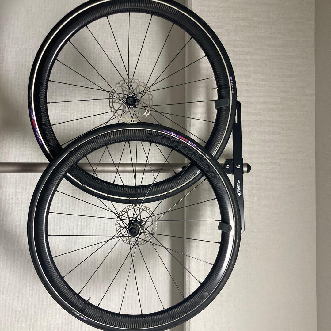 即購入OK 軽量 カーボンチューブラーホイール