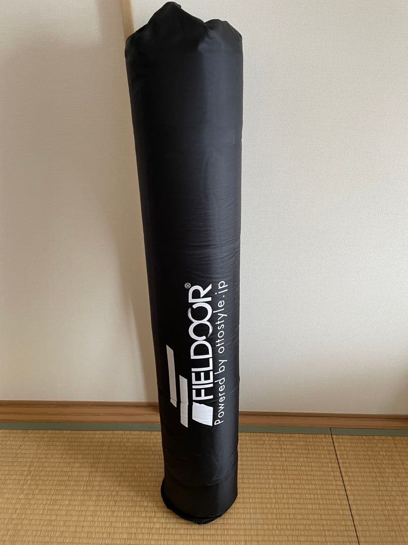 車中泊　エアマット　高密度ウレタンフォーム　ダブル　ラージサイズ　ブラック