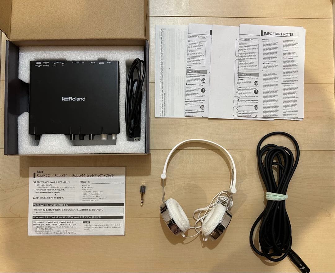Roland rubix24 オーディオインターフェイス