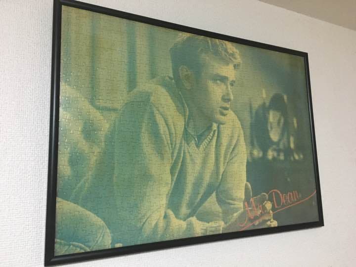 【30年前】Mr.Dean パズル 額縁付き