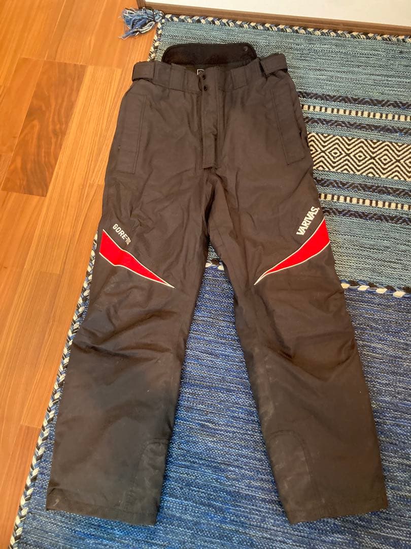 VARIVAS GORE-TEX レインウェア 黒/赤