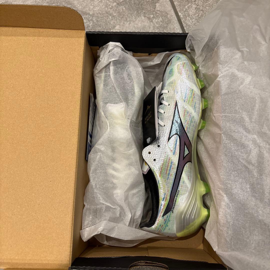 ミズノアルファ2 JAPAN ホワイト×ブラックイリディセント P1GA2560