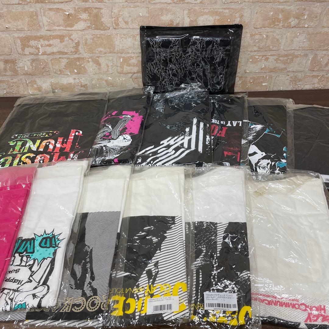A3 【未使用品】 GLAY ツアーTシャツ まとめ