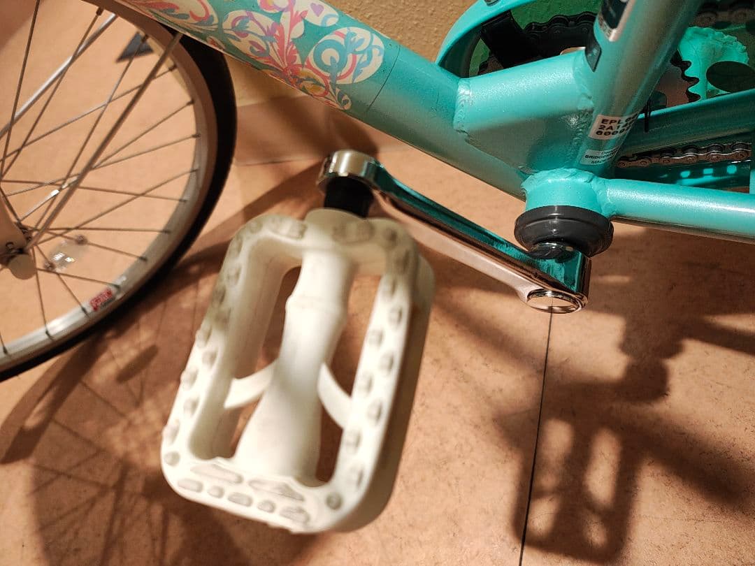 子ども　自転車 ブリヂストン エコパル20 20インチ　女の子　子供