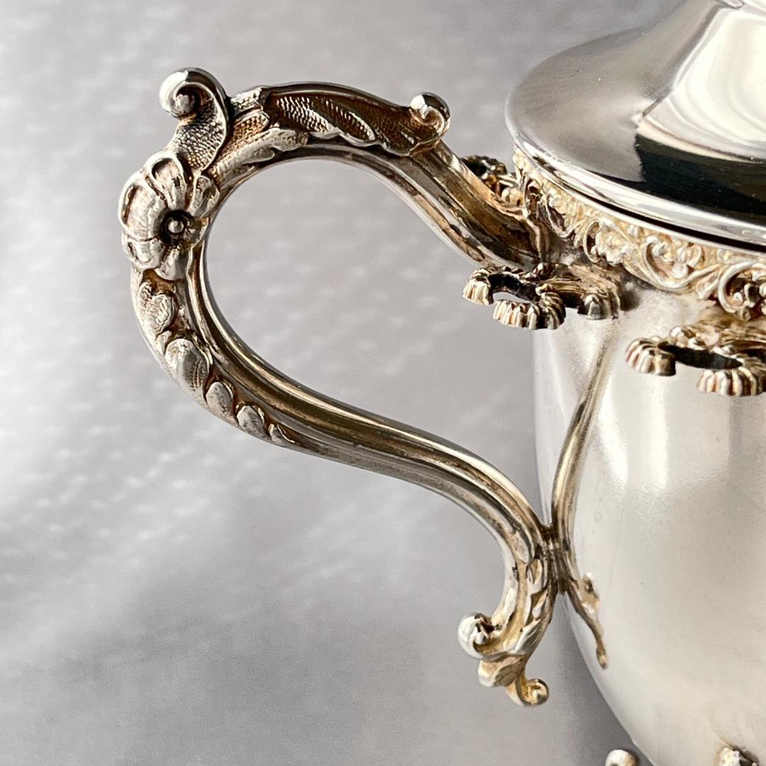 【Forbes Silver Co.】 スプーンホルダー【シルバープレート】