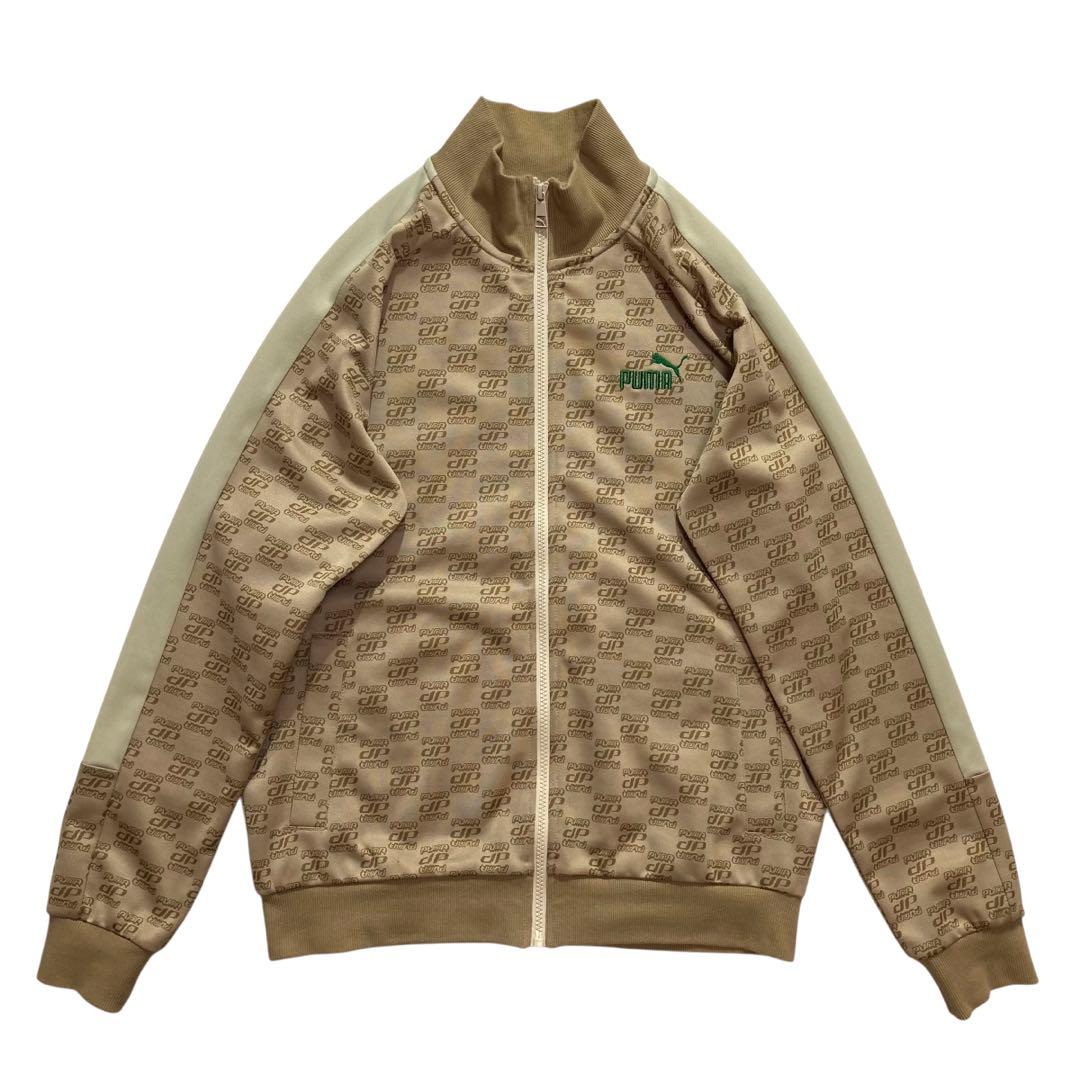 PUMA モノグラム 総柄 ジャージ トップスのみ