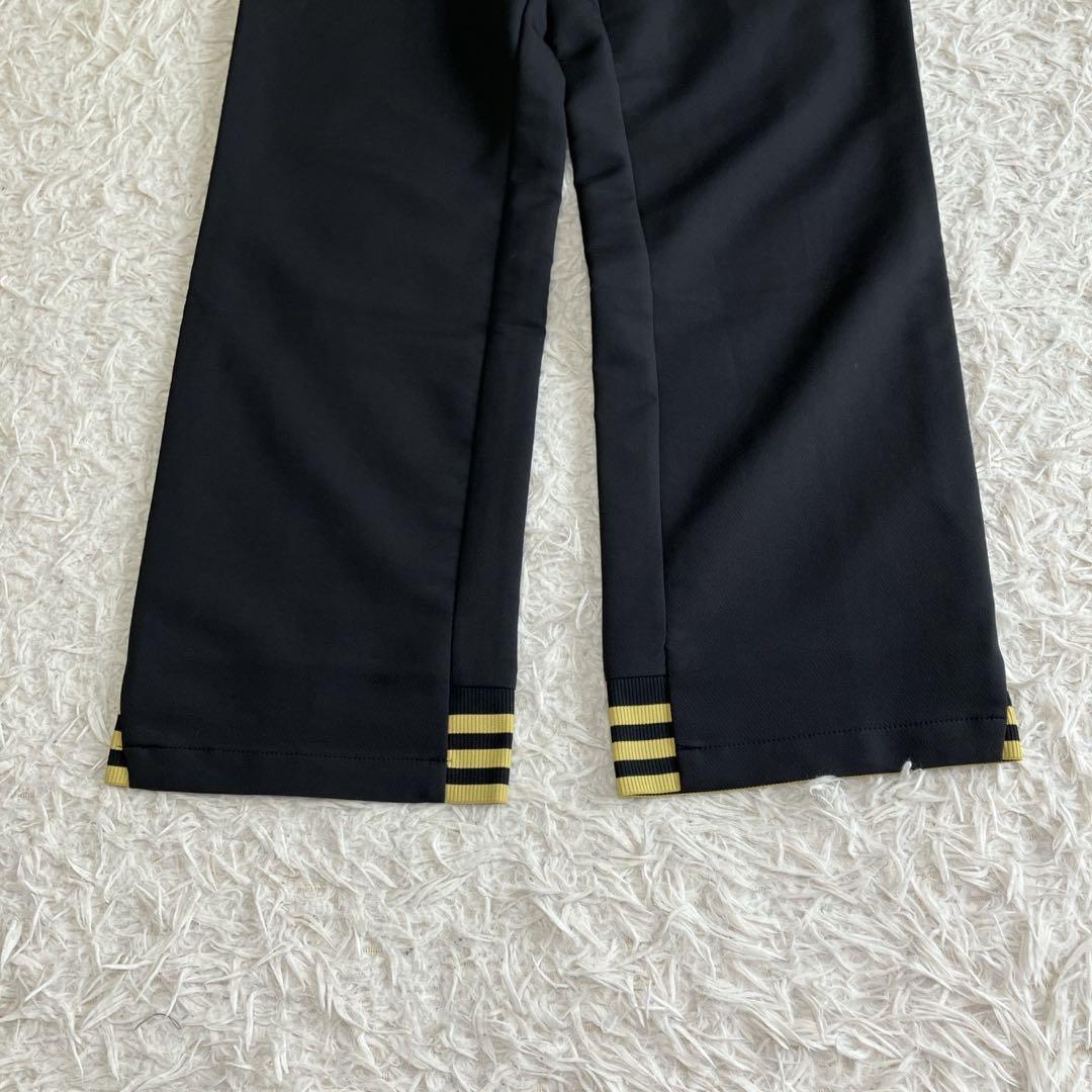 ◎極美品 アディダス 人気の黒×金 ジャージ上下セット L スポーツスタイル