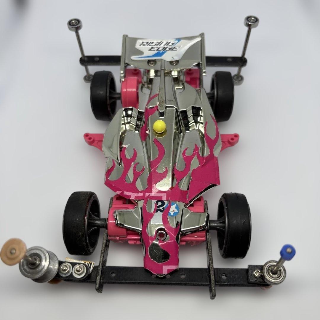 即購入可 ミニ四駆 VSシャーシ 井桁 フラットマシン 完成済