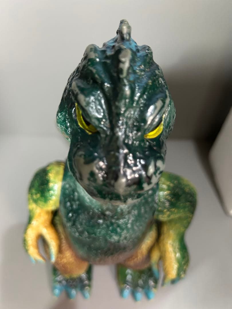 ゴジラ　ブルマァク　ジャイアントサイズ　東宝　成形色珍色？　東京タワーなし
