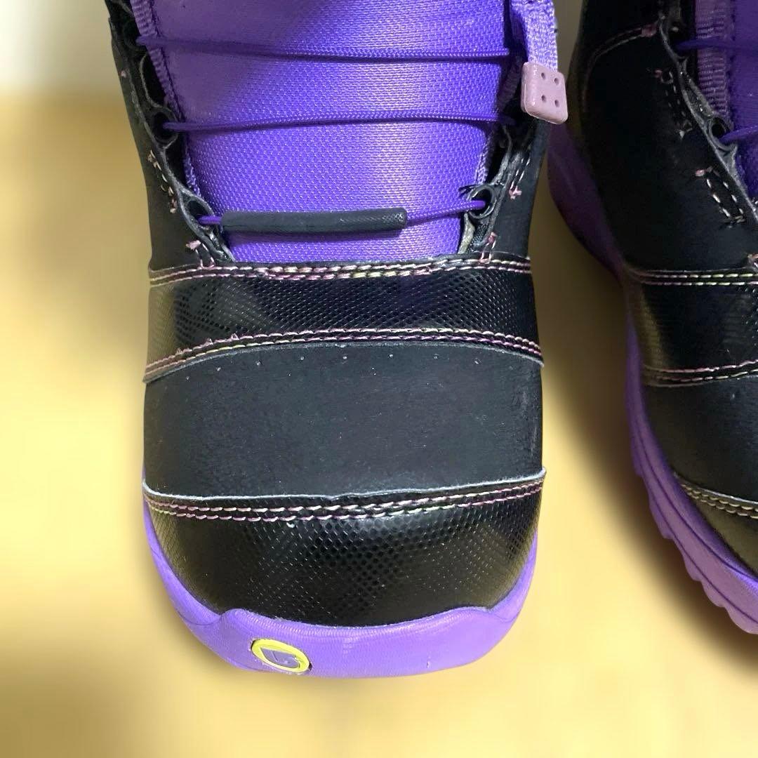 Burton スノーボードブーツ レディース　パープル/ブラック