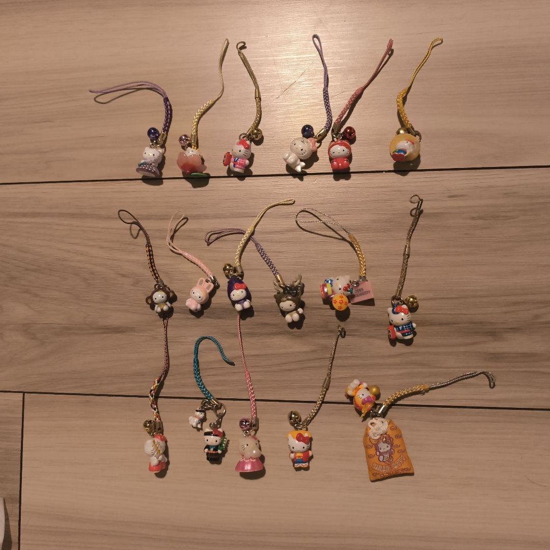 ハローキティ 根付け　ストラップ　まとめ売り