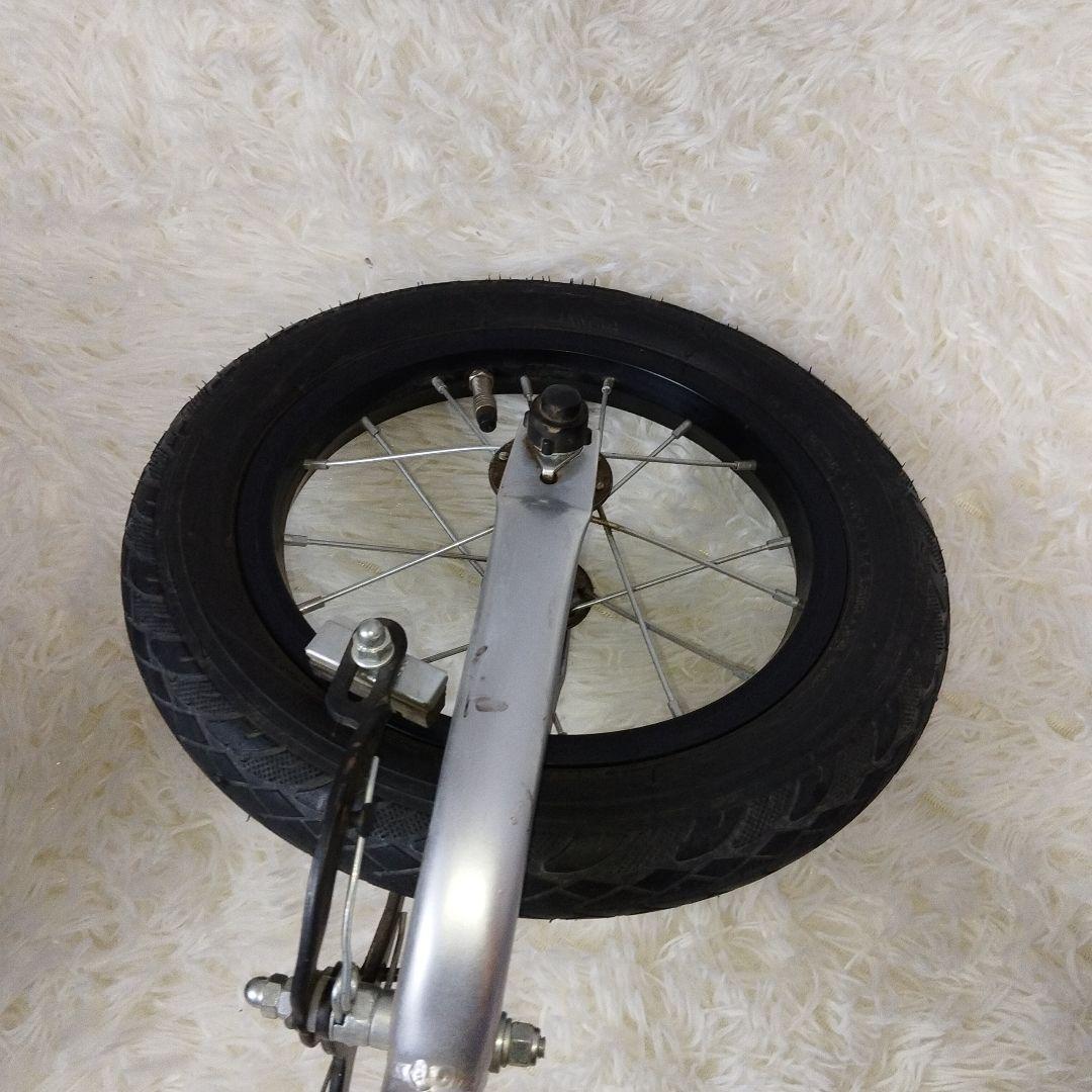 【美品】Henshin Bike へんしんバイク 12インチ 青 スタンド付