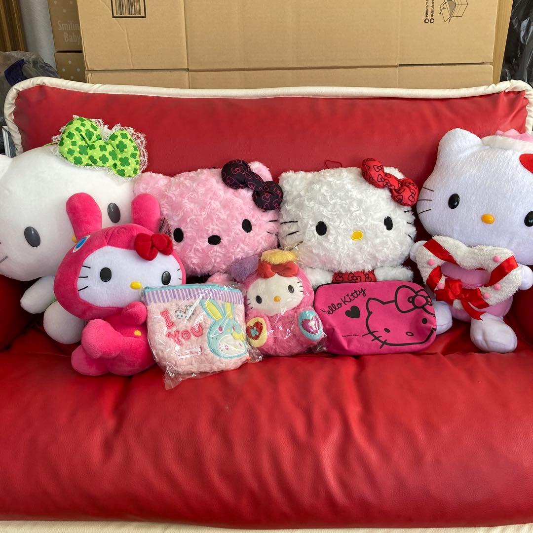 ハローキティ ぬいぐるみ　ポーチ　まとめ売り