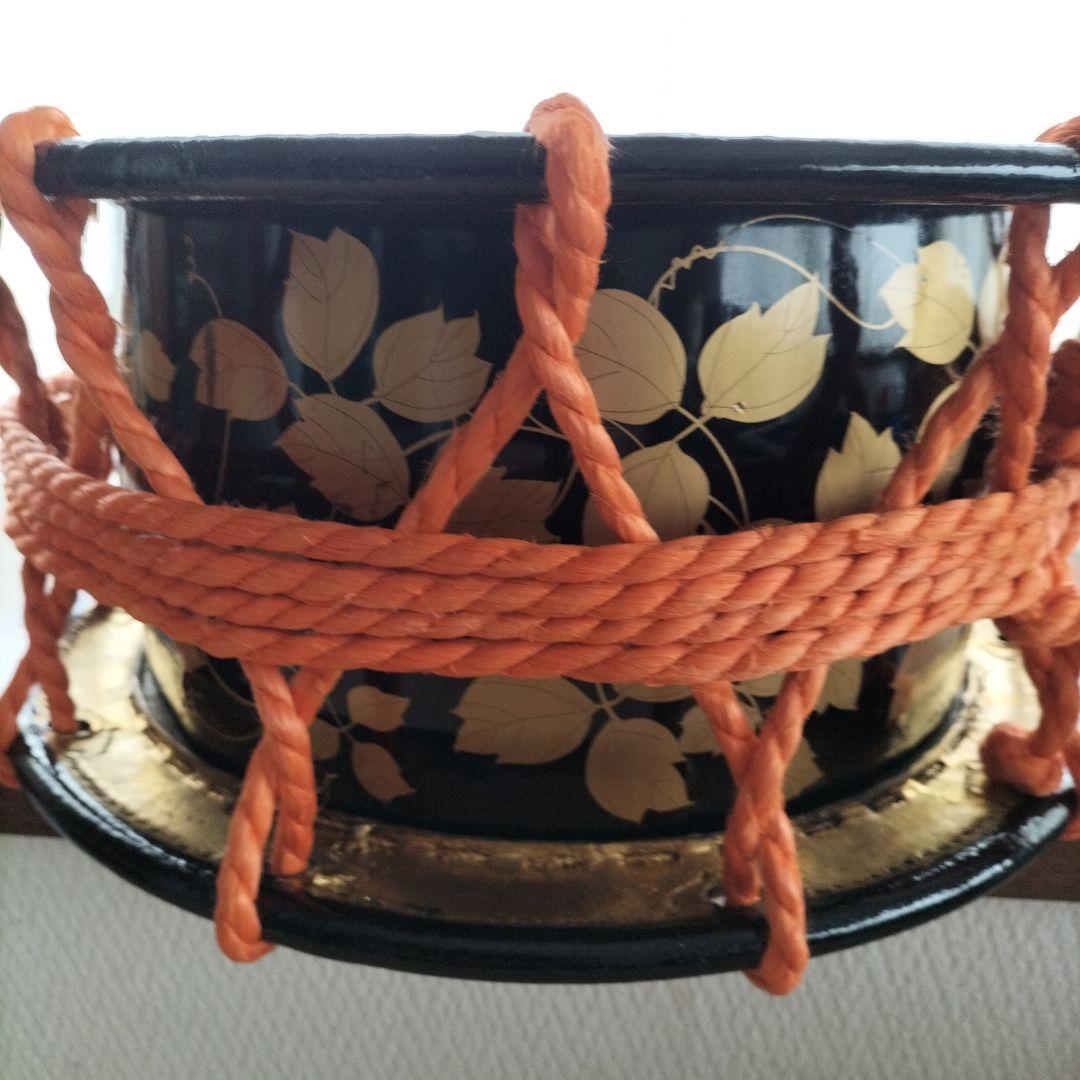 岡田屋布施　締太鼓　ハードケース付き　中古品