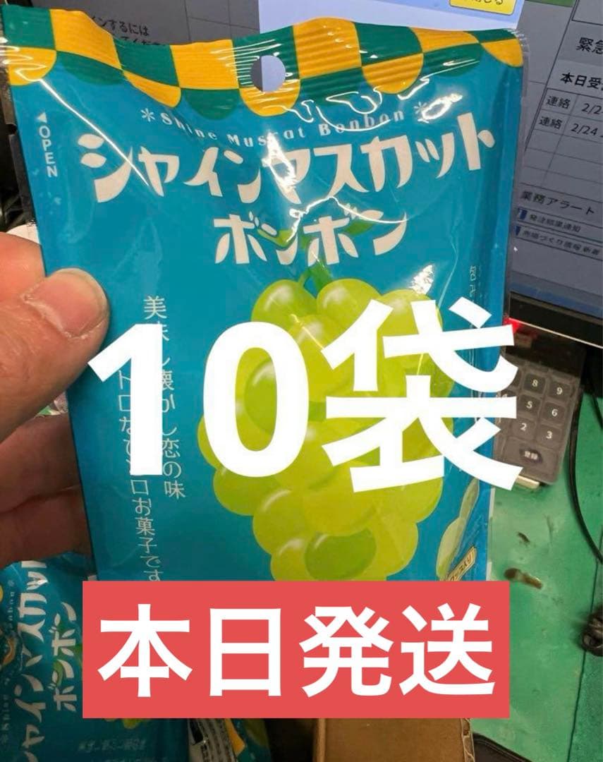 シャインマスカットボンボン 10袋