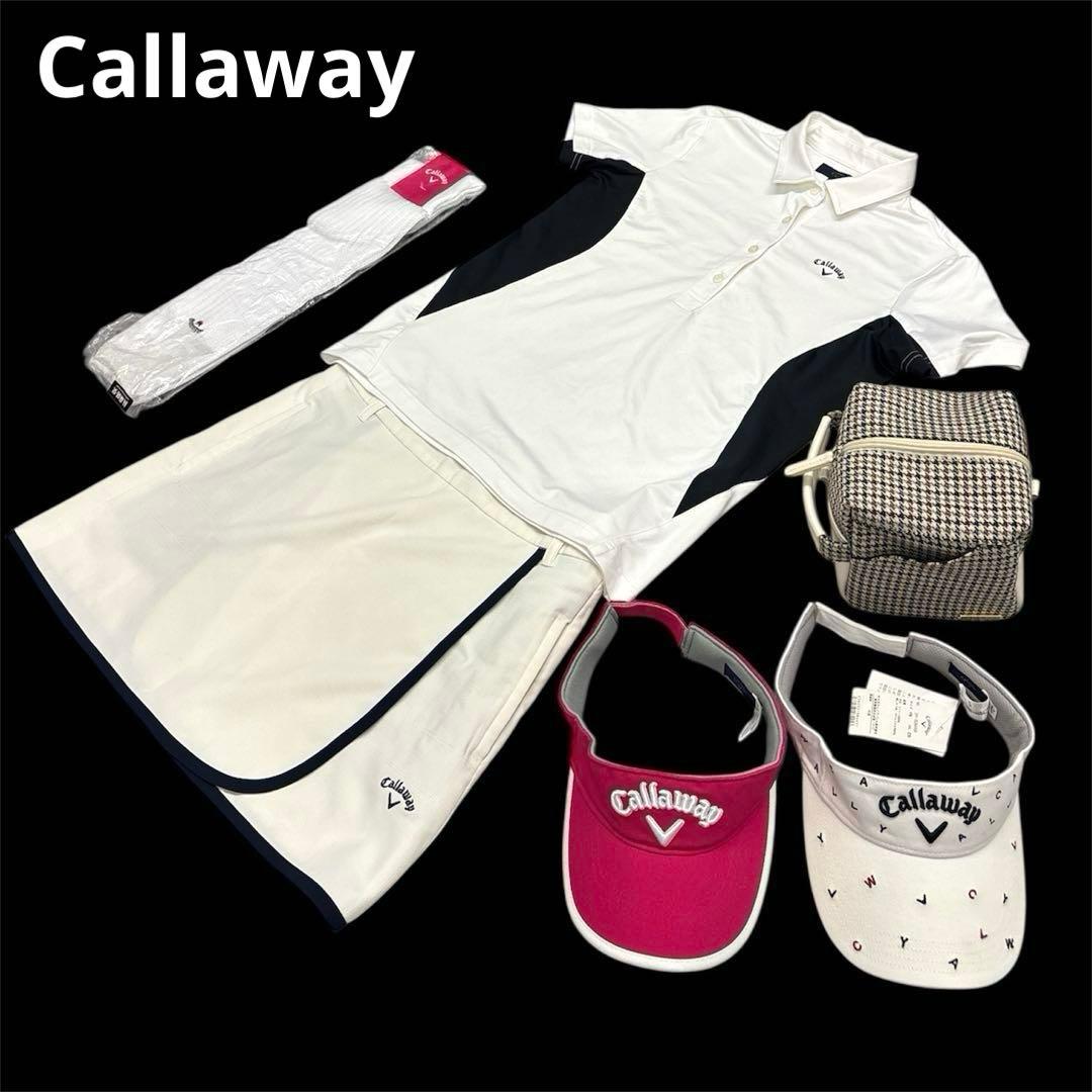 未使用キャロウェイCallaway　ゴルフウェア　サンバイザー　ソックス　セット