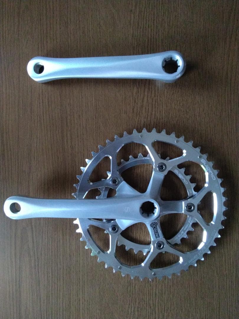 新品 スギノCOSPEAクランクセット167.5mm50-34T DABB付き