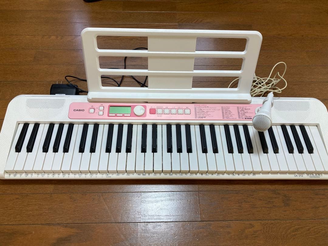 CASIO LK-312 光ナビゲーション　キーボード