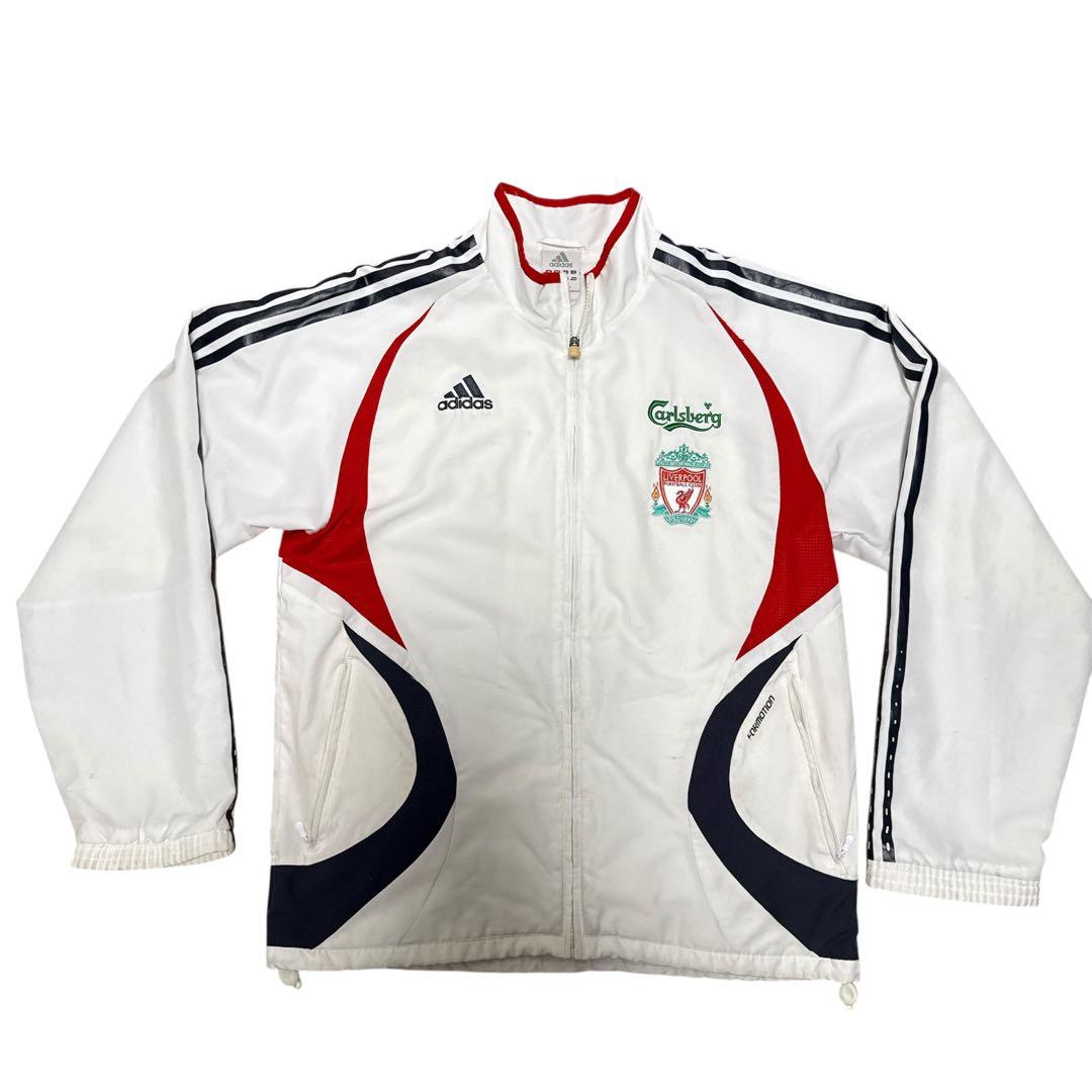 adidas リバプール ジャケット ホワイト