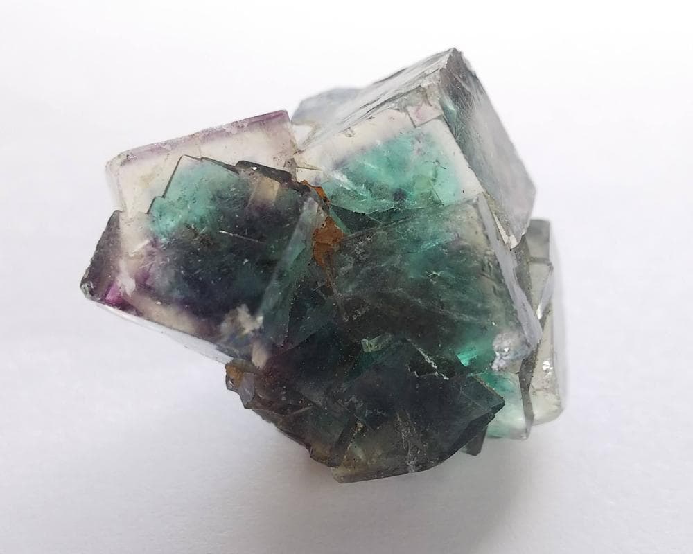 331 オコルス鉱山 フローライト クリア×ブルーグリーン 蛍石