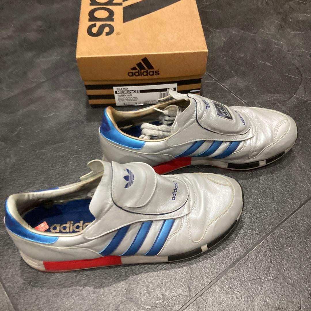adidas  us9.5 マイクロペーサー　アディダス